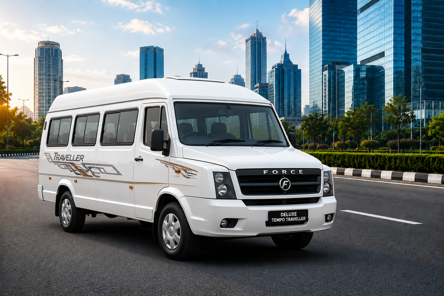 Deluxe Tempo Traveller